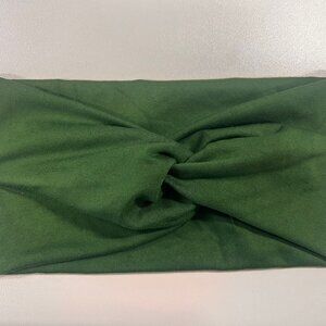 Twist Bamboo Headband Moss Green